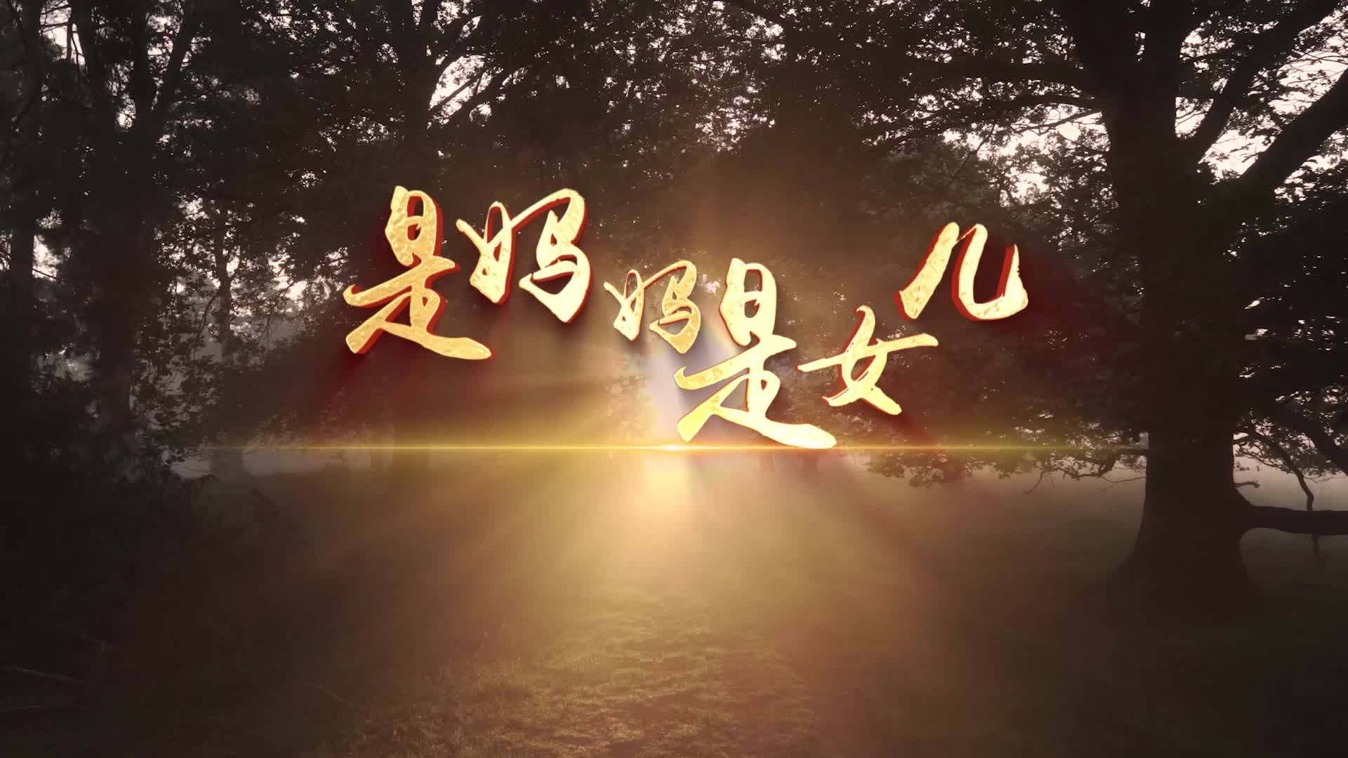 歌曲是妈妈是女儿led视频背景-有词版