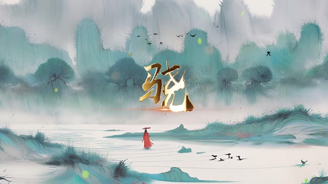 歌曲骁led视频背景-有词