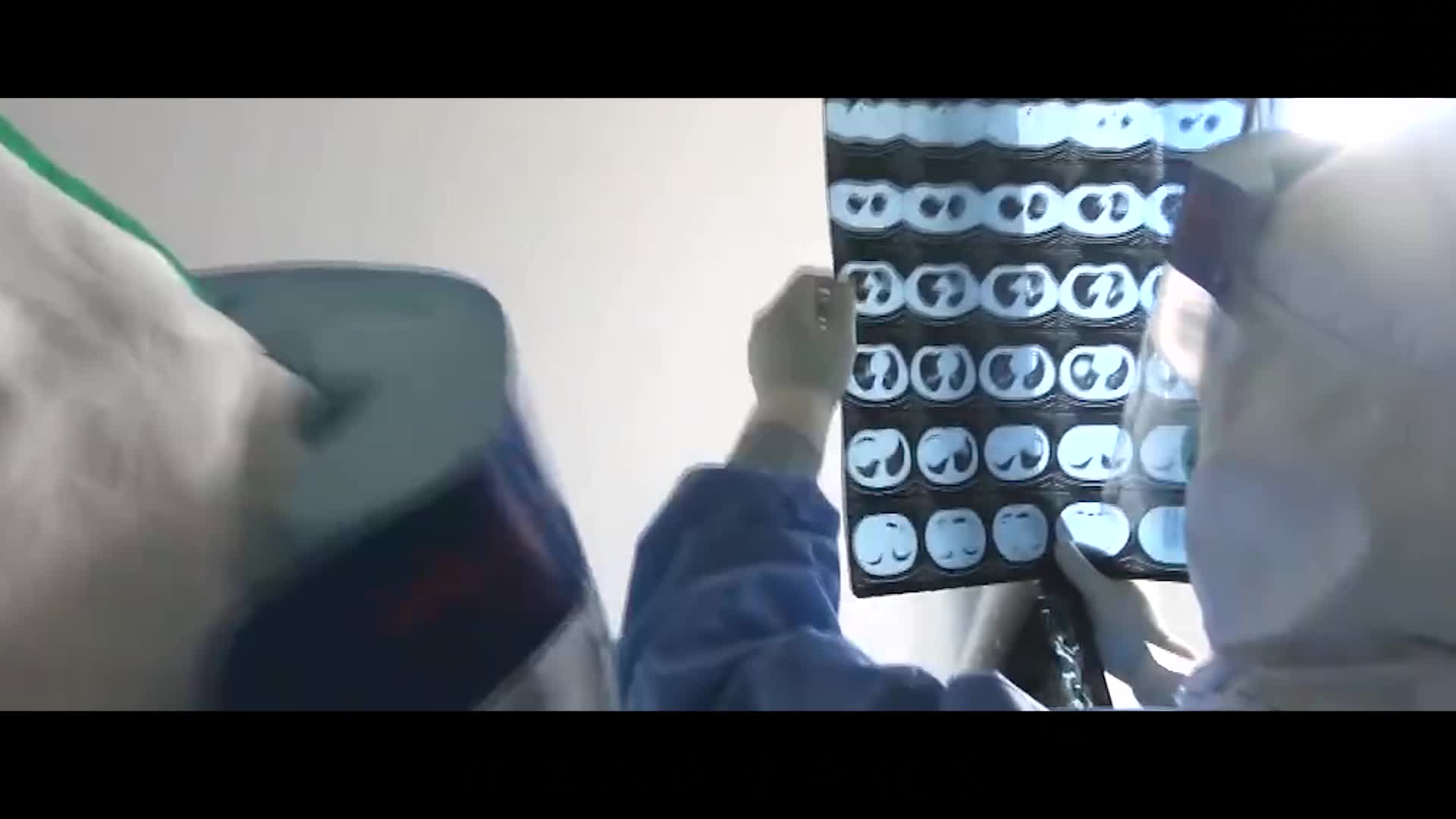 武汉加油视频素材宣传片感恩医护人员视频LED背景