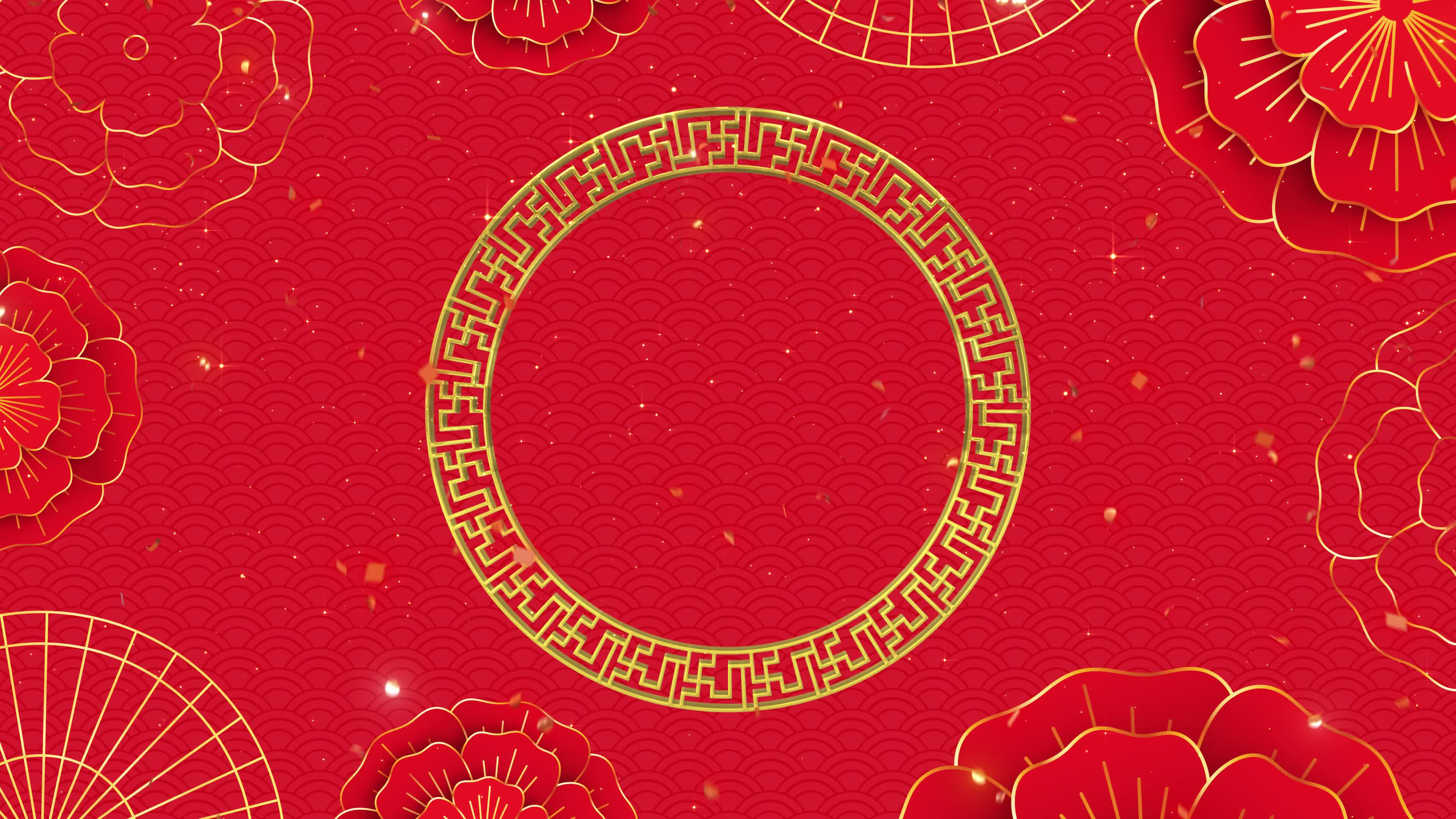 喜庆新年背景素材