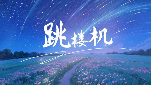 歌曲跳楼机led视频背景-无词