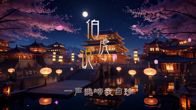 伯虎说led视频背景-dj有词