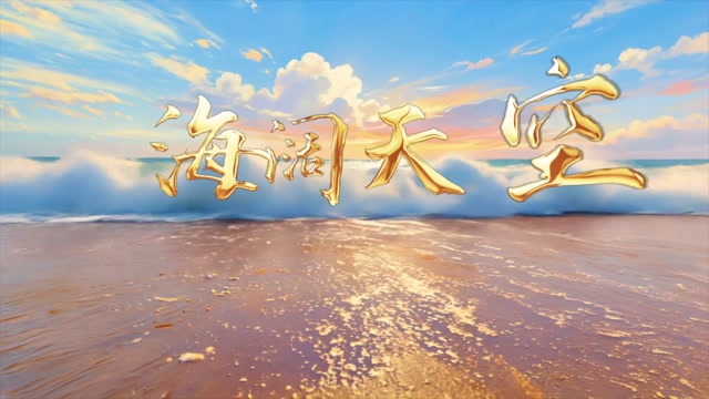 beyond歌曲海阔天空led视频背景-有词