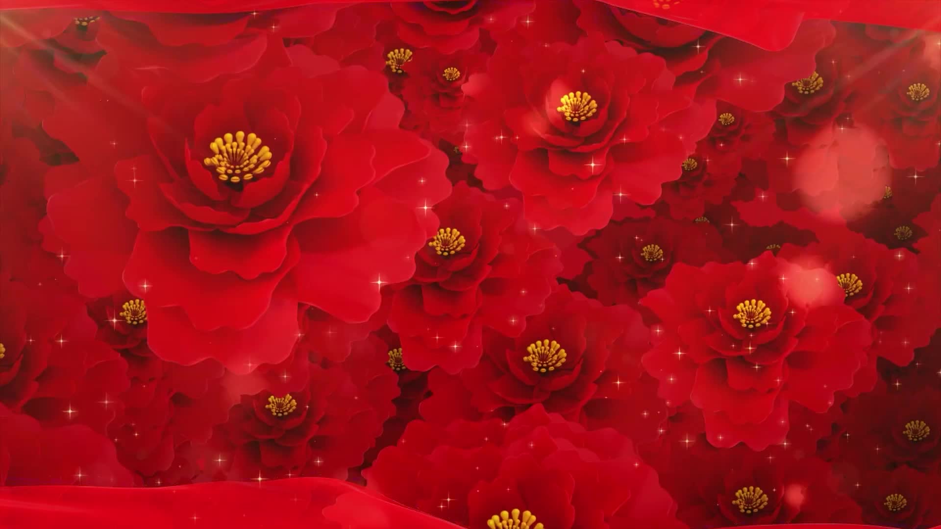 歌曲我的祖国视频背景led