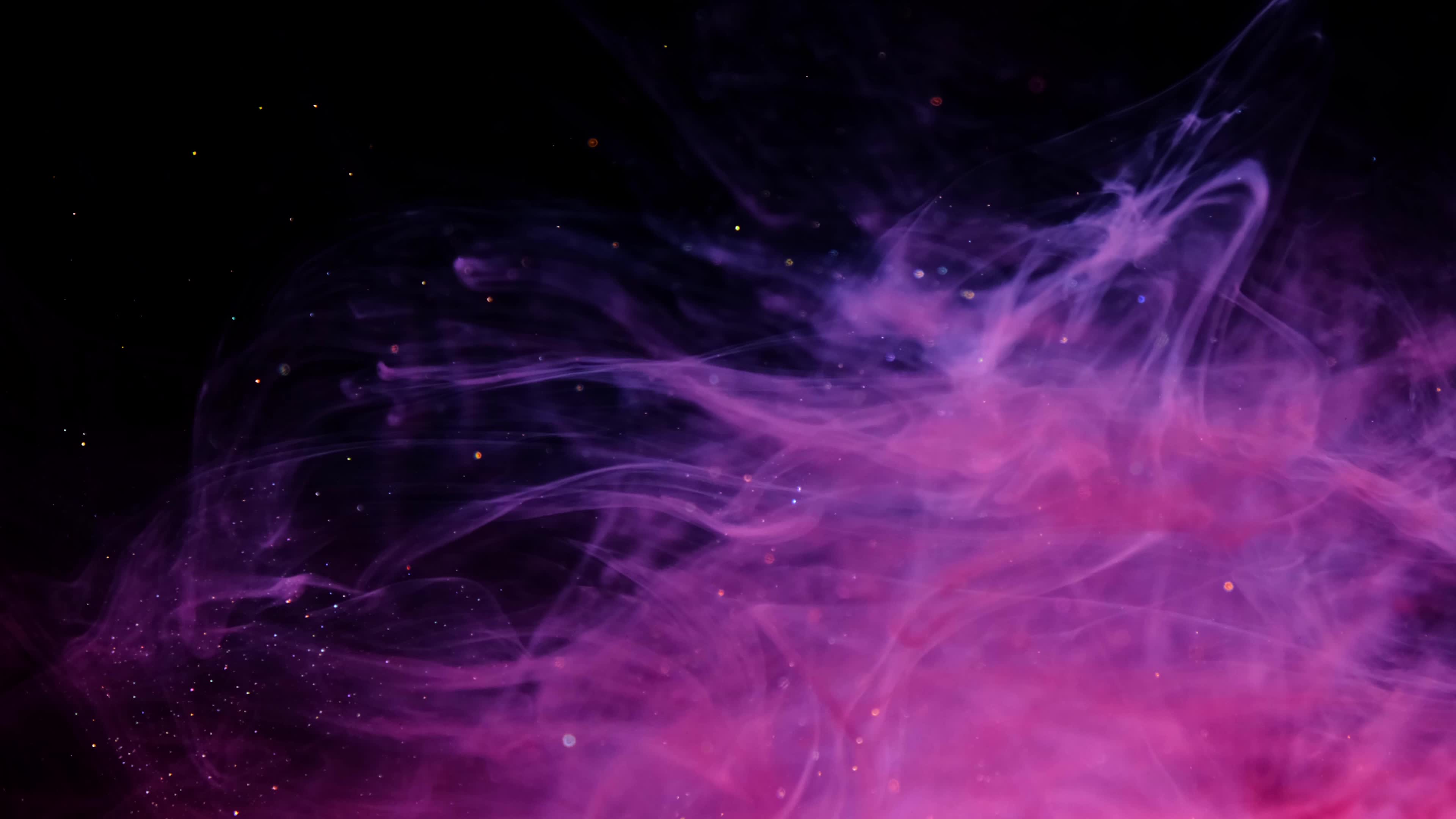 粉色烟雾流体动画视频背景