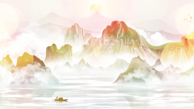 有凤来仪led视频背景