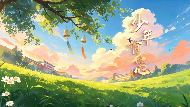 少年有志led视频背景-2分16秒有词-手势舞