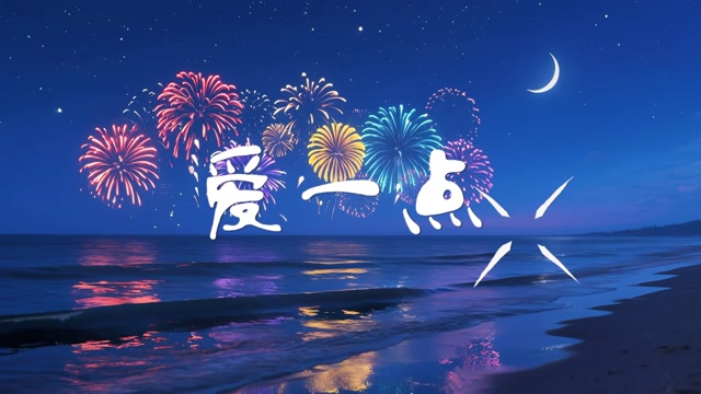 爱一点led视频背景-无词