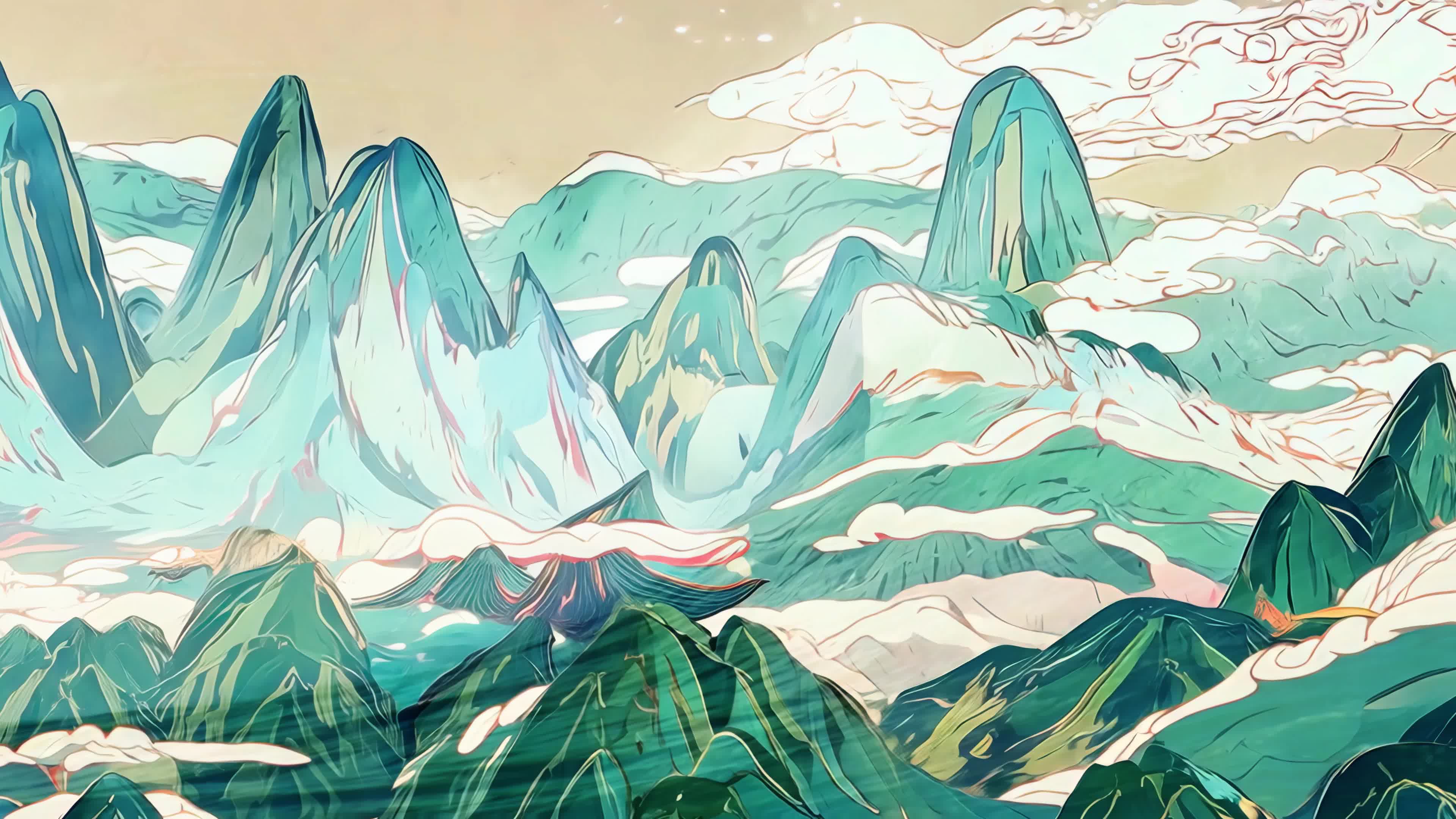 唐汉霄歌曲就是哪吒led视频背景-有词