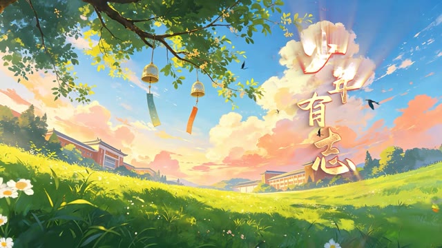 少年有志led视频背景