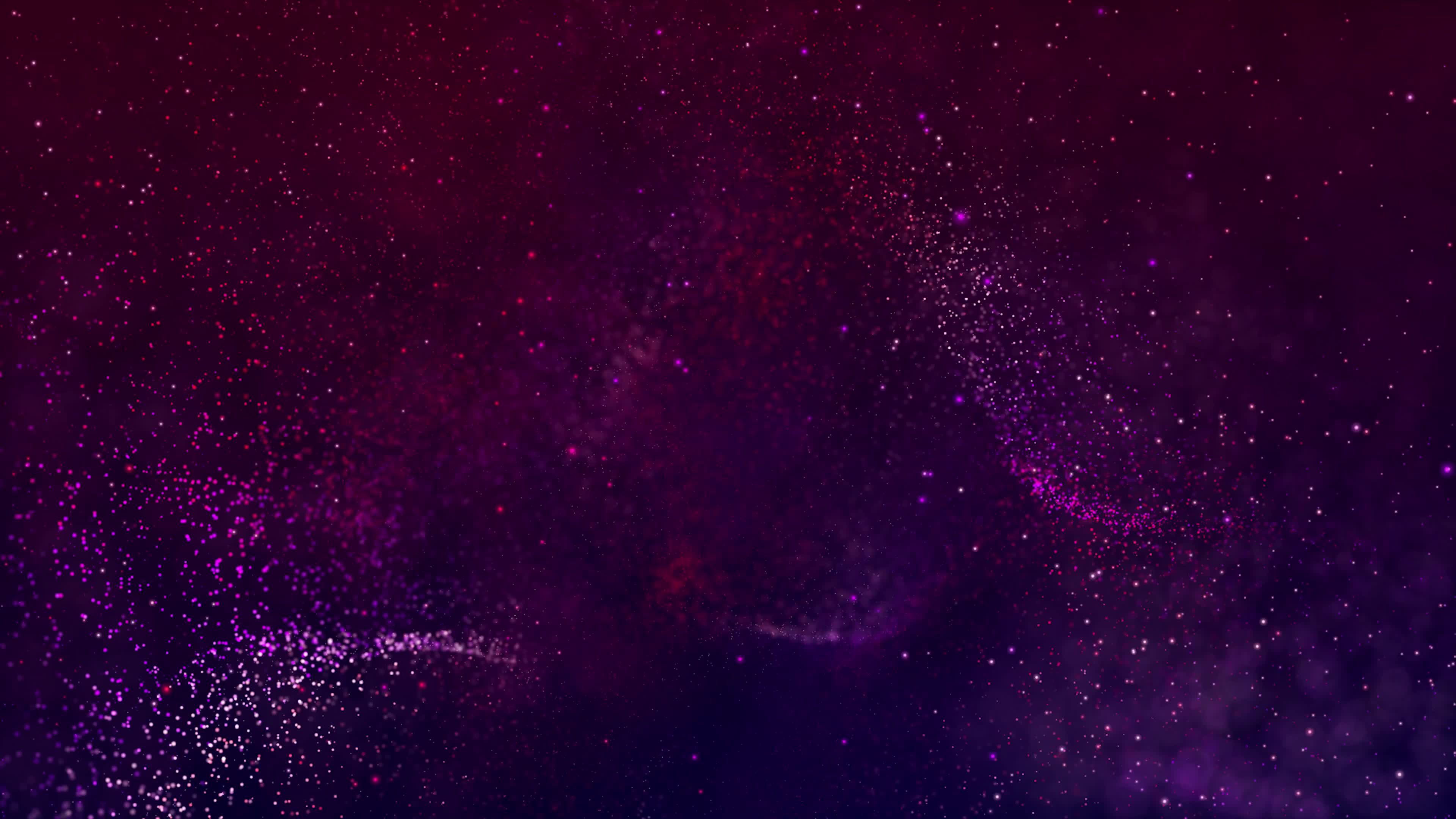 紫色粒子光效视频背景