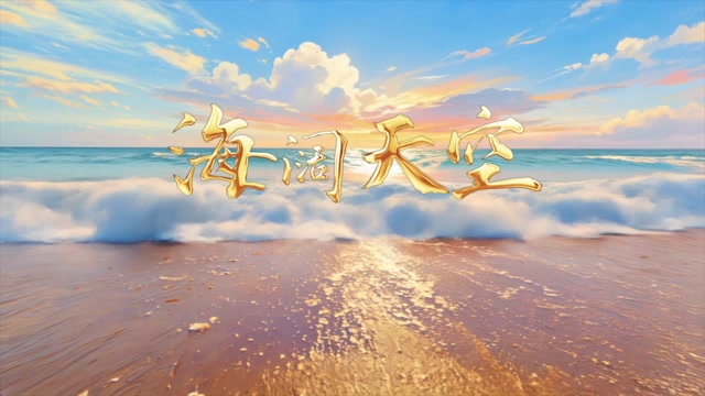 beyond歌曲海阔天空led视频背景-无词