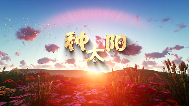 新月合唱团/章中锦歌曲种太阳led视频背景-无词