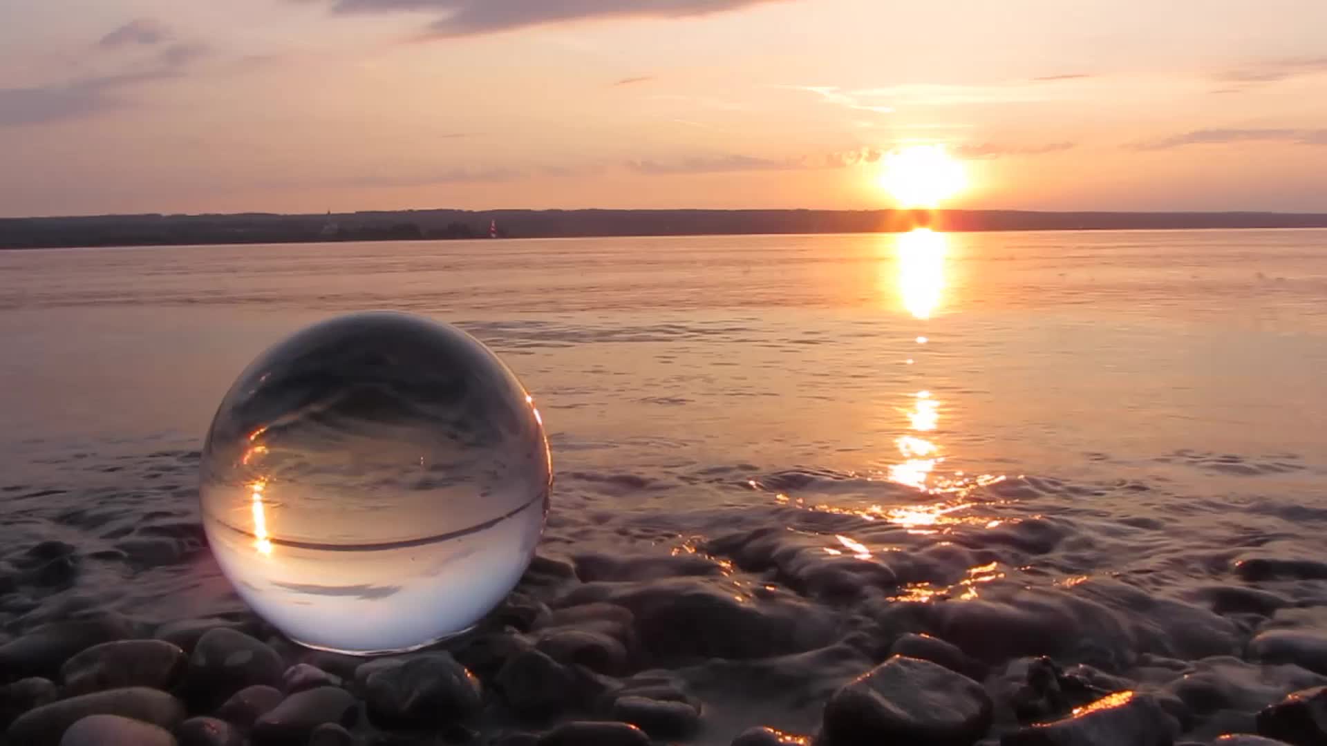海边水晶球