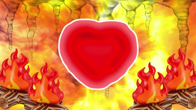 费翔《冬天里的一把火》舞台背景配乐成品