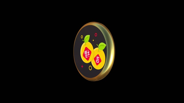 透明金币素材