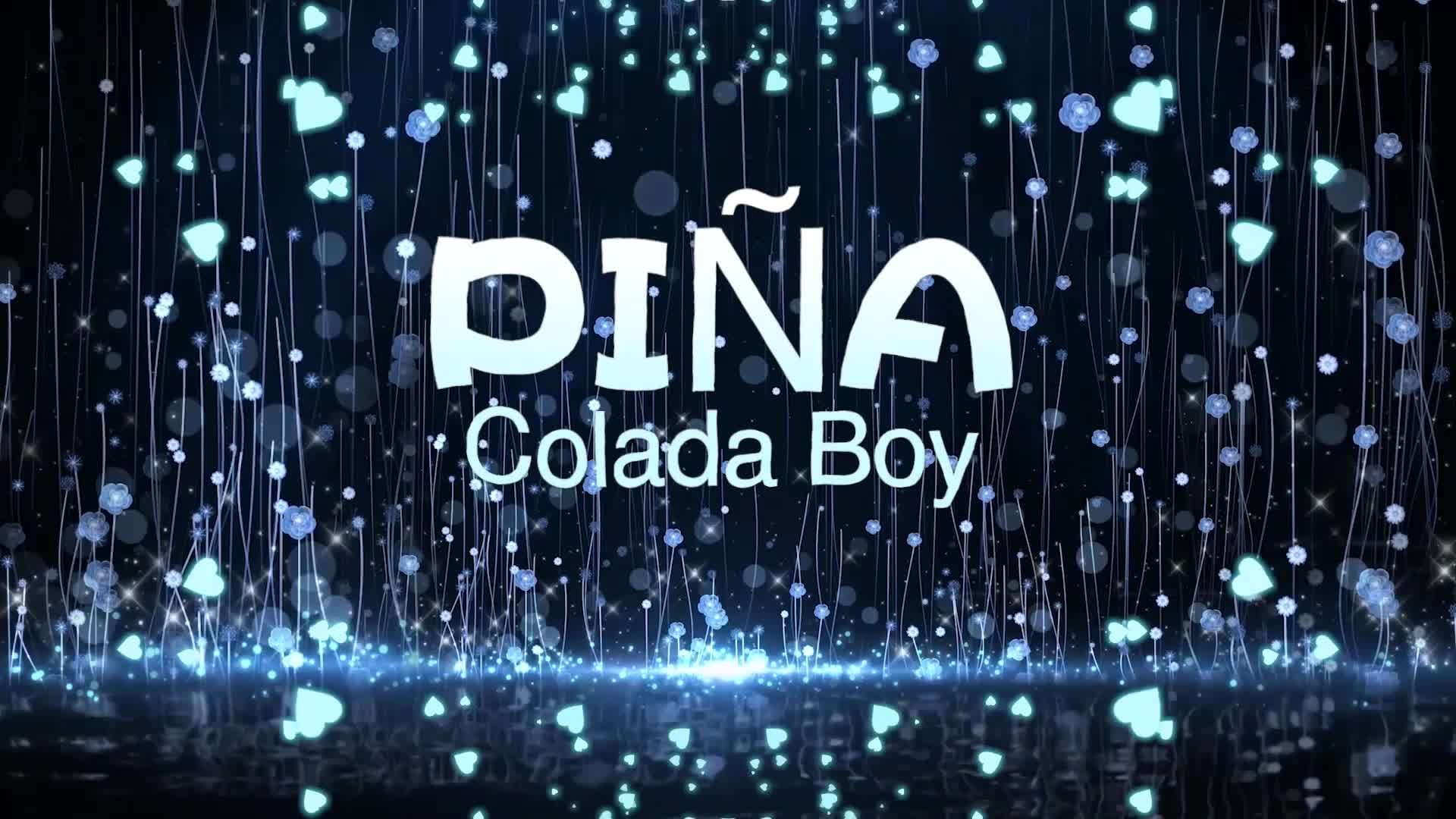 Piña Colada Boy鸡尾酒男孩led视频背景-无词