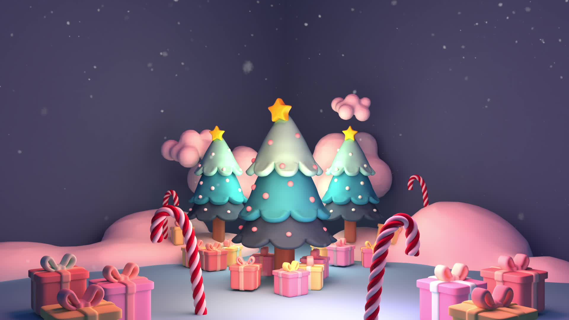 圣诞树动画素材