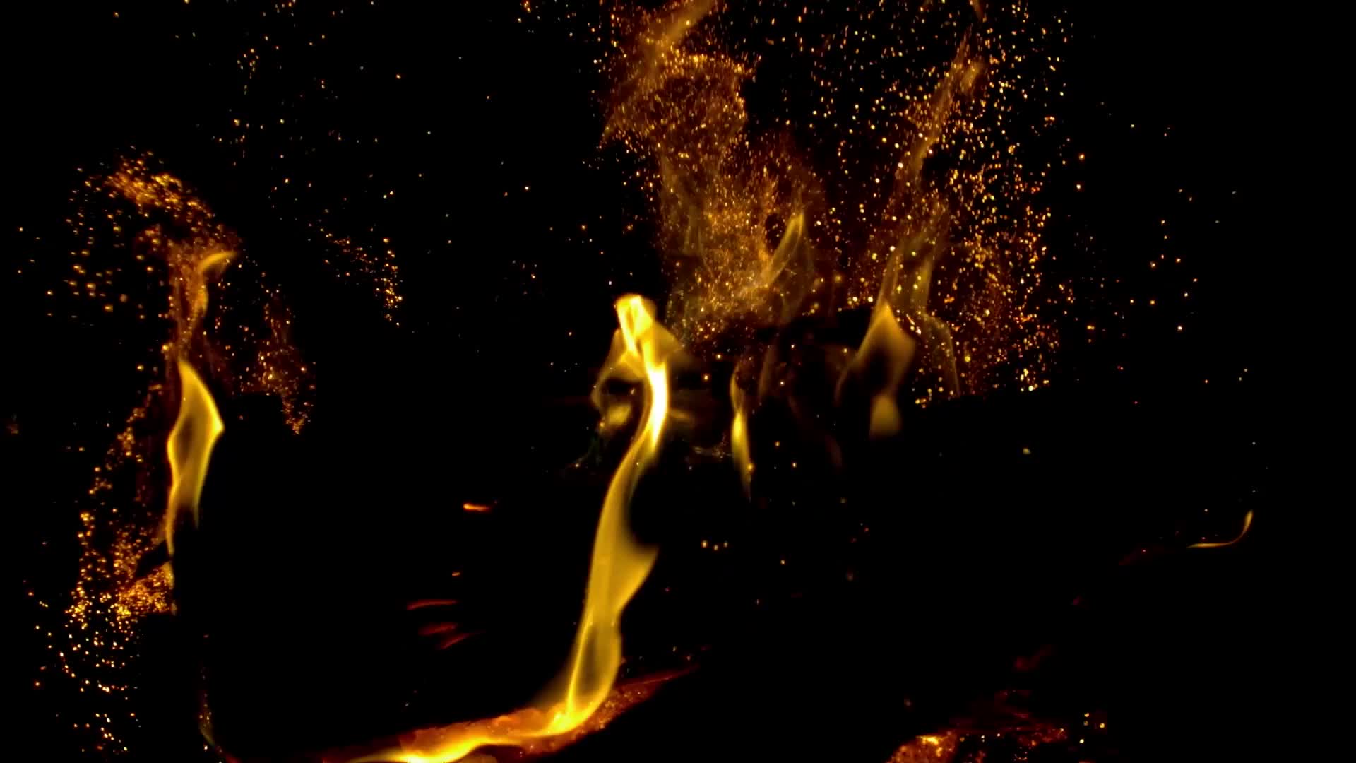 火苗火焰动画特效视频素材