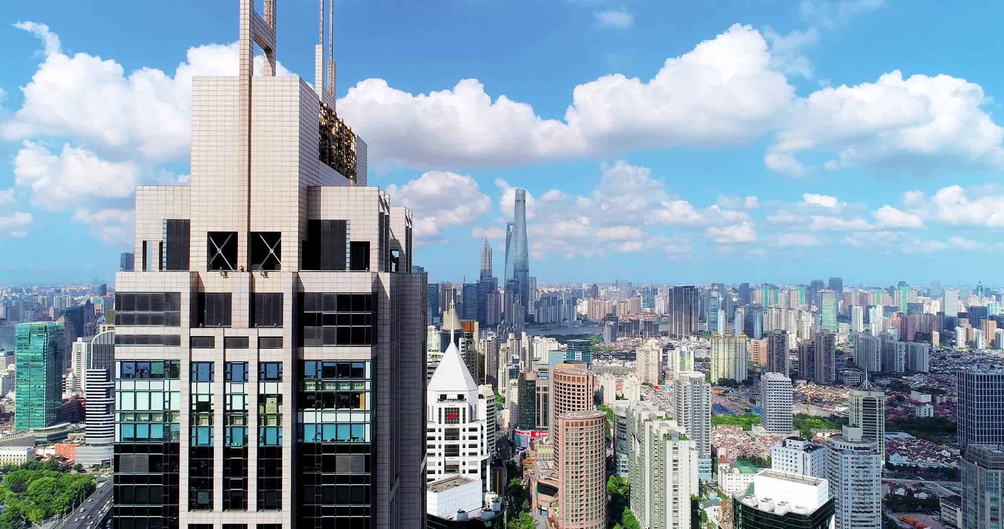 上海城市视频背景素材