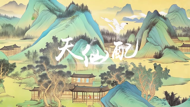 天仙配led视频背景-有词