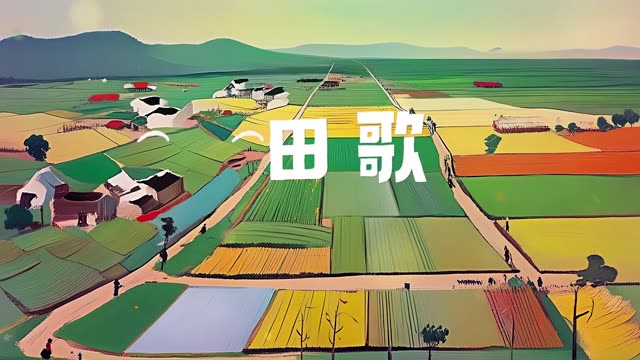 瓦依那田歌led视频背景-无词