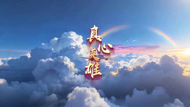 歌曲真心英雄led视频背景-有词