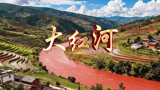 大红河led视频背景-无词
