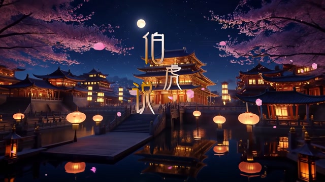 伯虎说led视频背景-dj无词