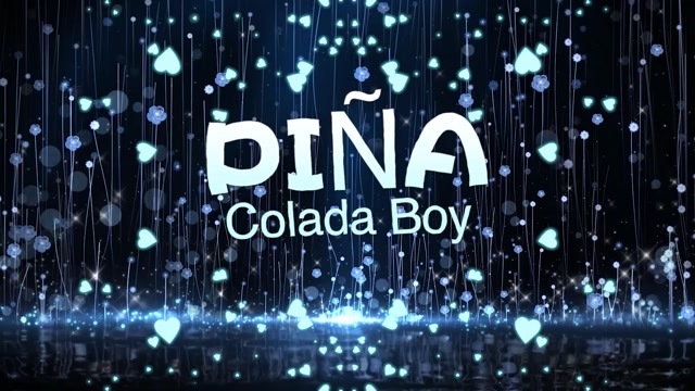 Piña Colada Boy鸡尾酒男孩led视频背景-有词