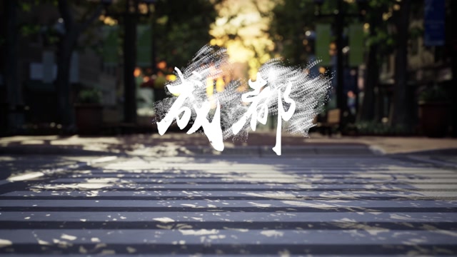 歌曲成都led视频背景-有字伴唱