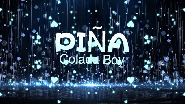 Piña Colada Boy鸡尾酒男孩led视频背景-无词