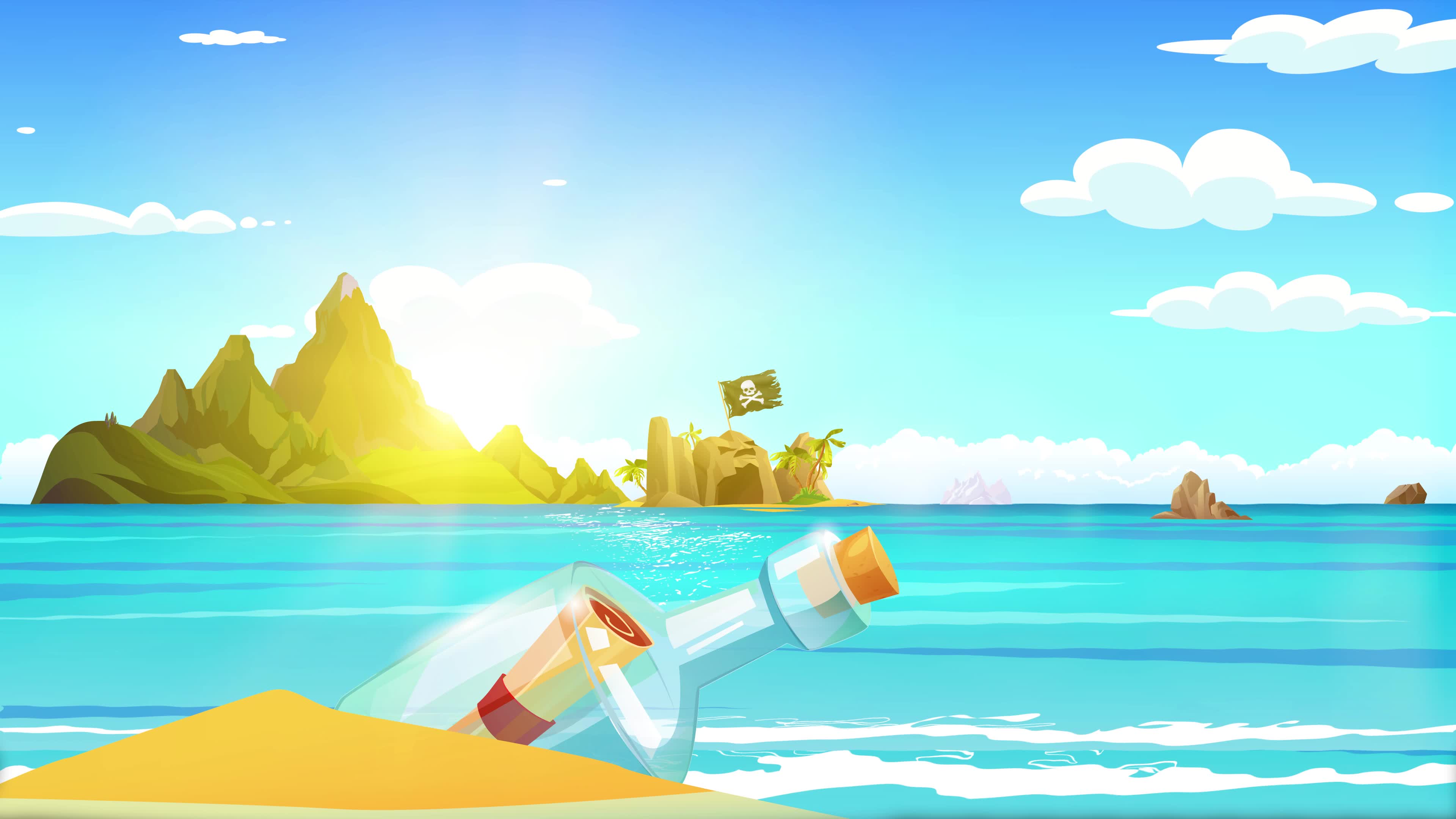 大海动画素材