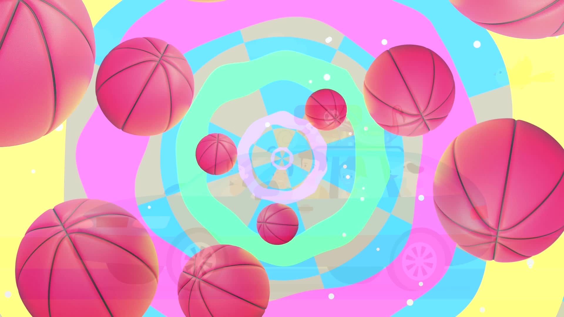 祝你暴富暴瘦暴桃花led视频背景-无词