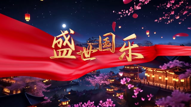 盛世国乐led视频背景