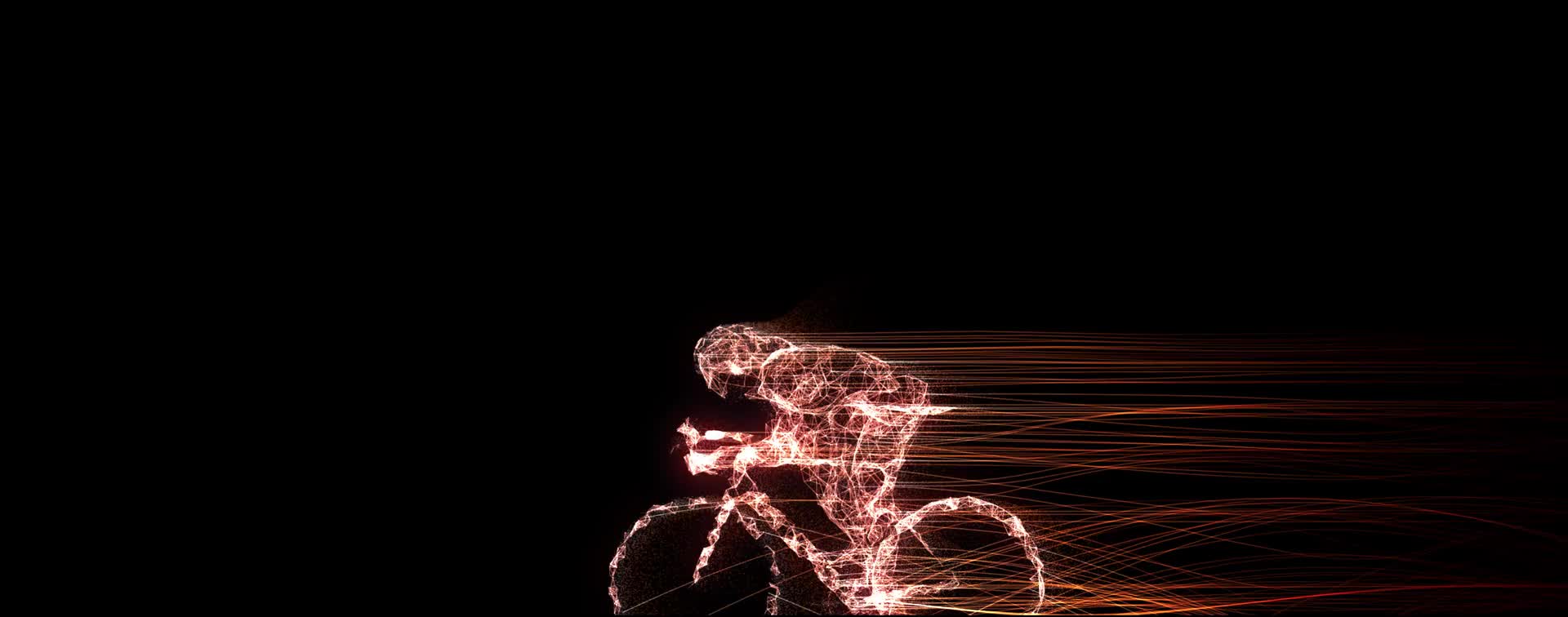 粒子 人体 超能力 骑自行车