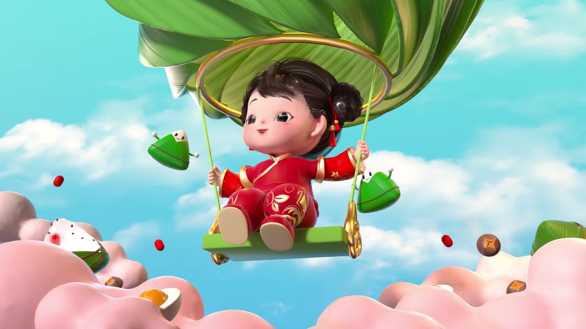 端午节动画素材