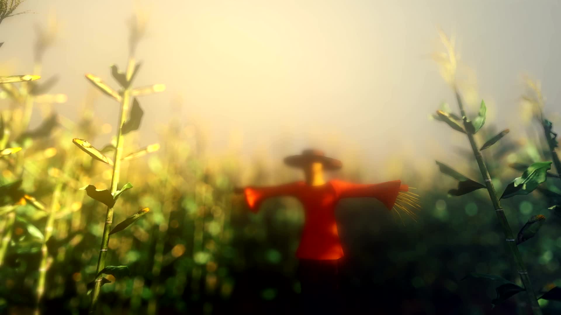 稻草人素材