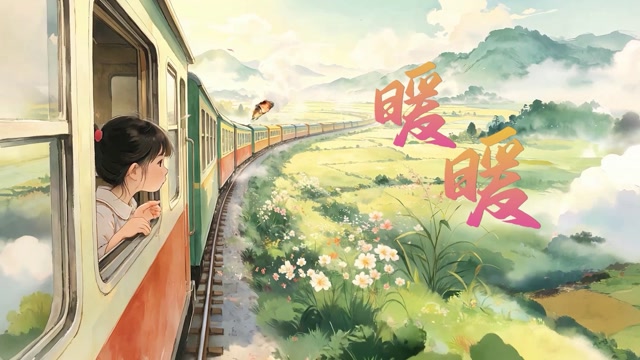 梁静茹歌曲暖暖led视频背景-画面有词