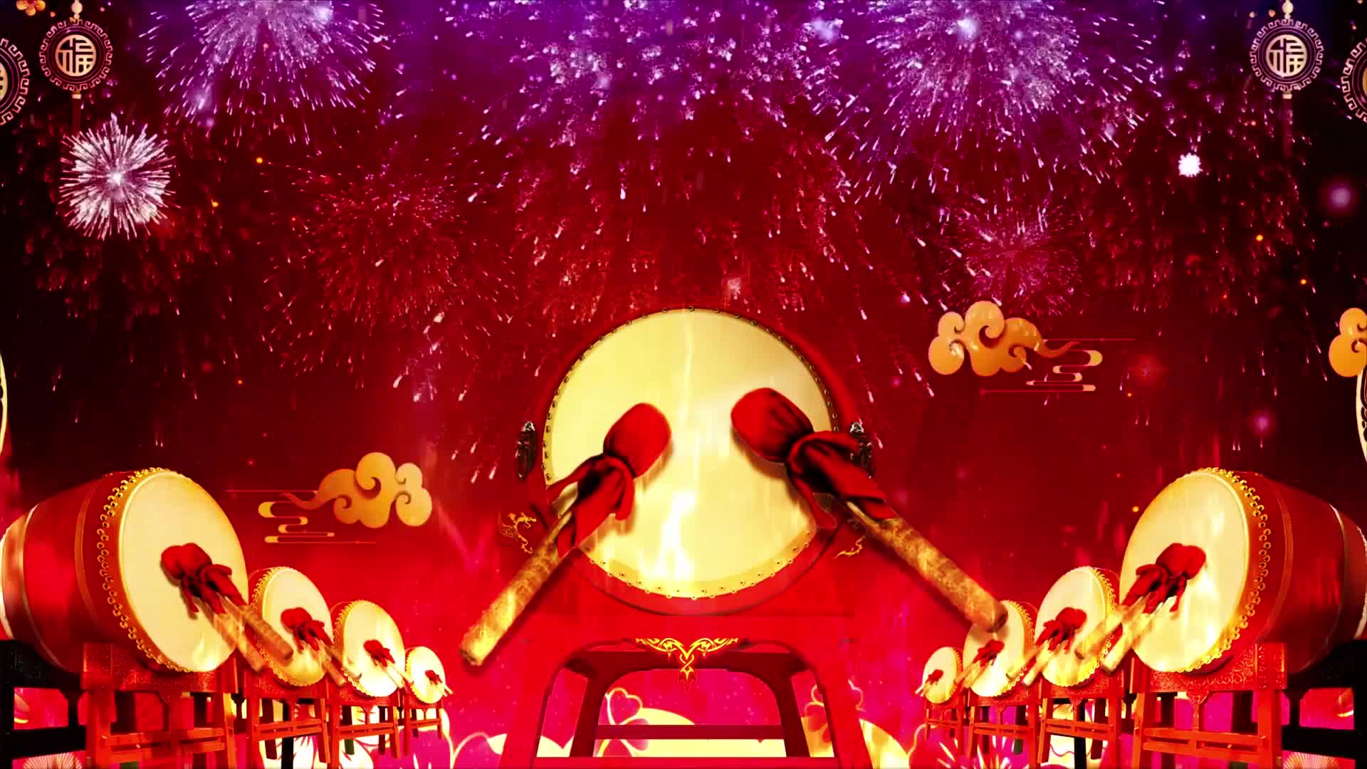 旗开得胜背景-无词版