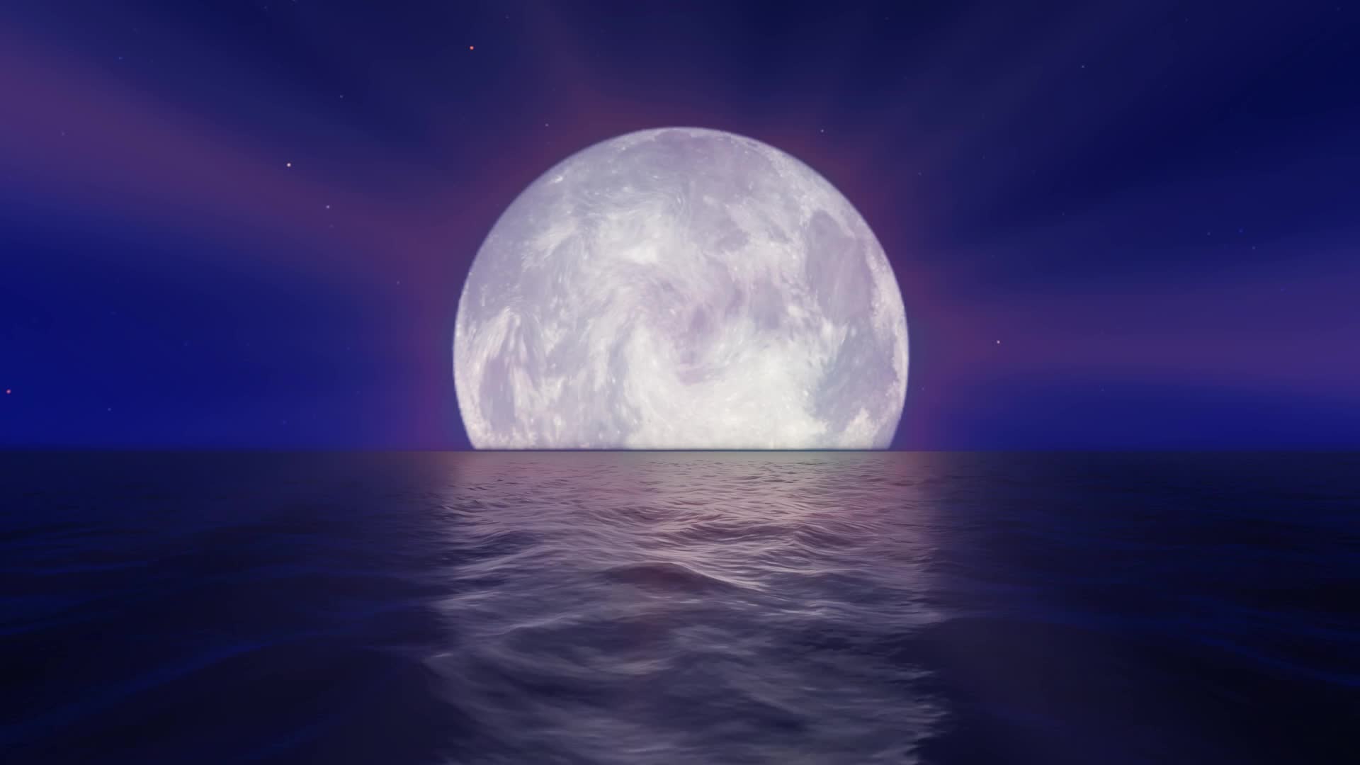 Fondo paisaje marino de noche de luna, Hermosa, Nubes, Azul Imagen de ...