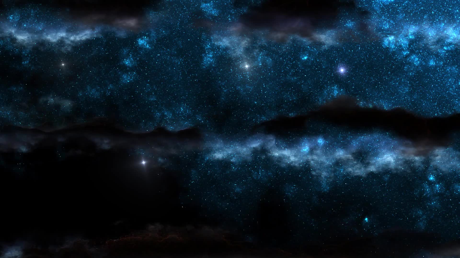粒子星空视频背景素材