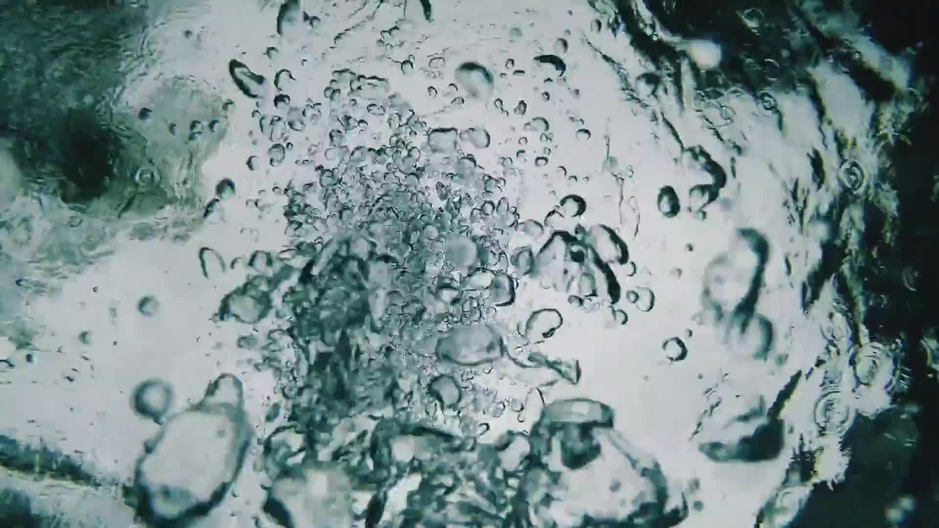 水气泡水动画特效视频素材