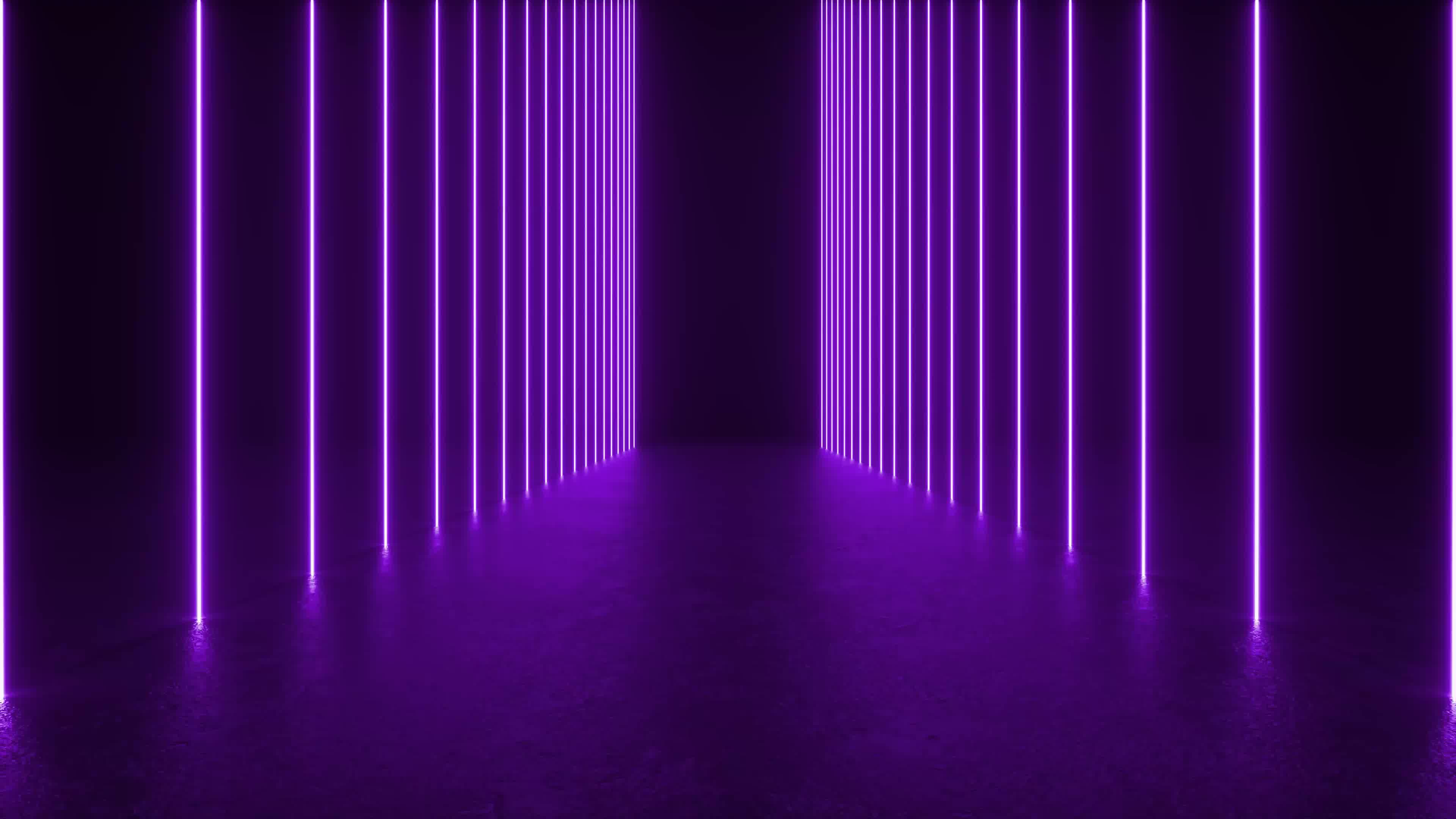 紫色粒子光线舞台背景素材