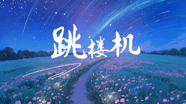 歌曲跳楼机led视频背景-有词