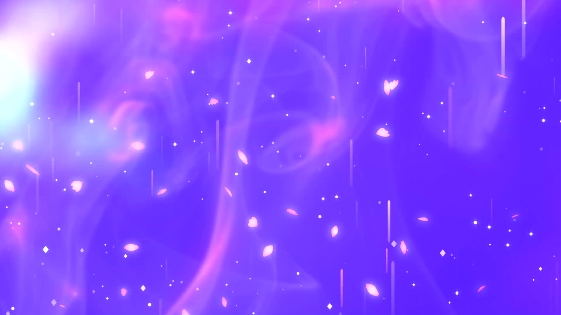 紫色梦幻星空背景