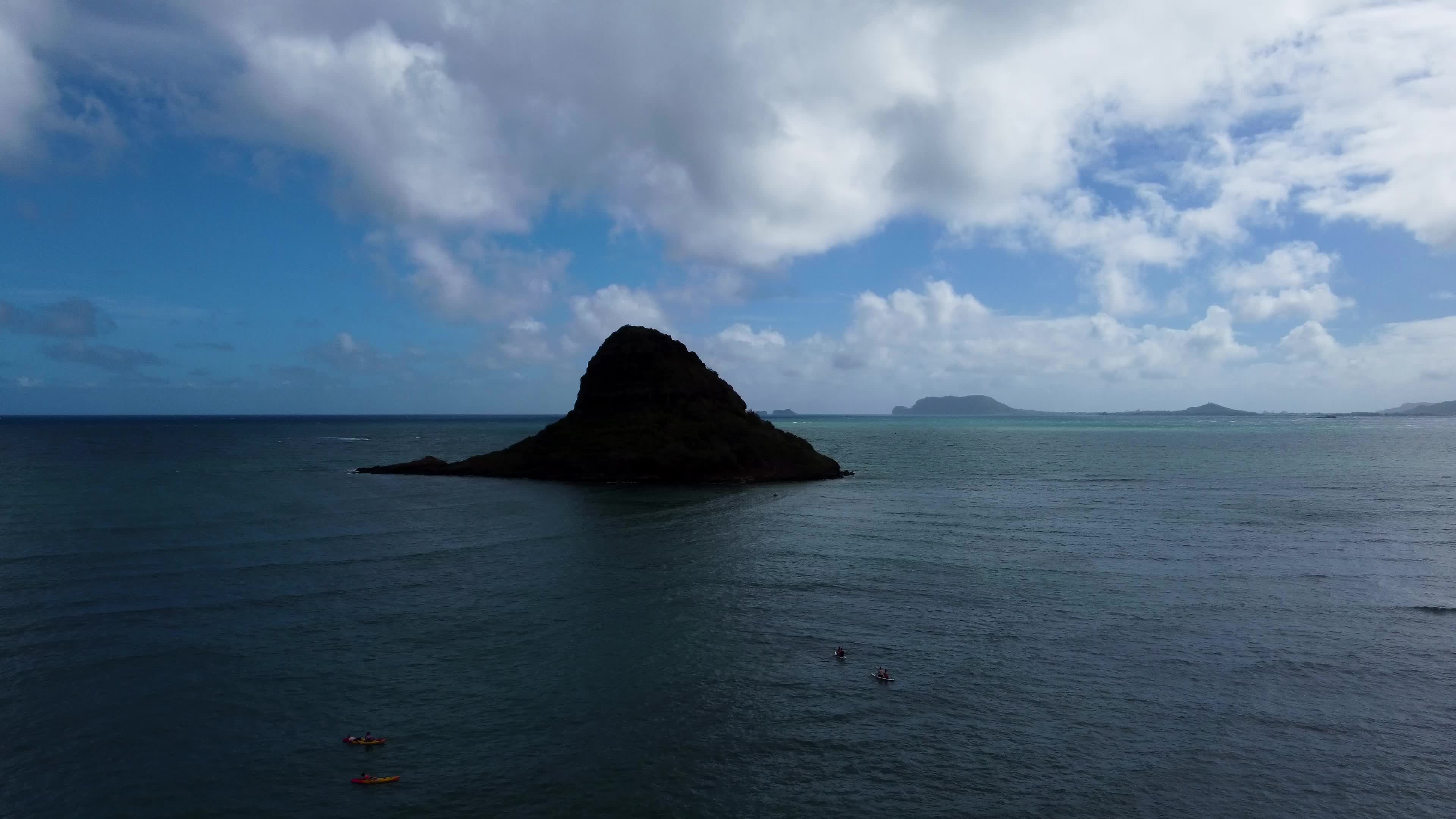 实拍大海风景