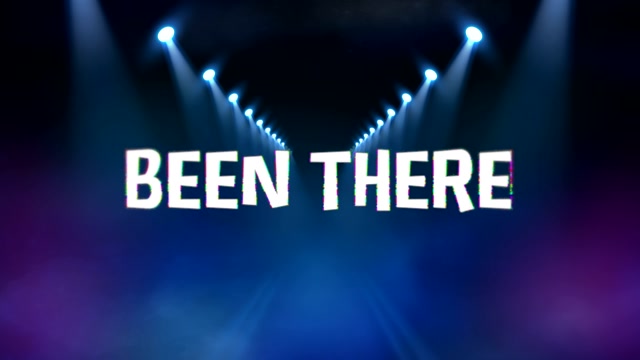 been there演出视频背景