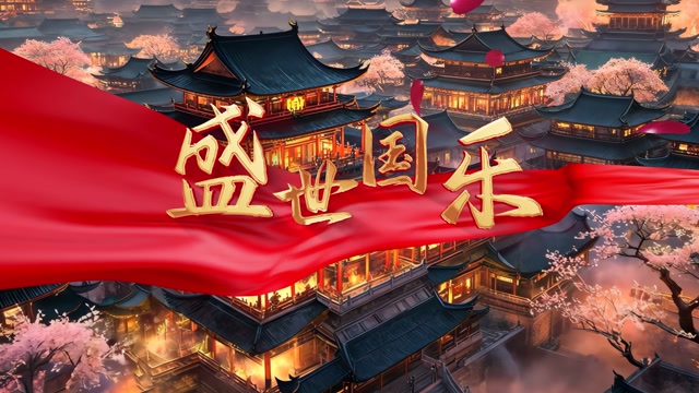 盛世国乐led视频背景