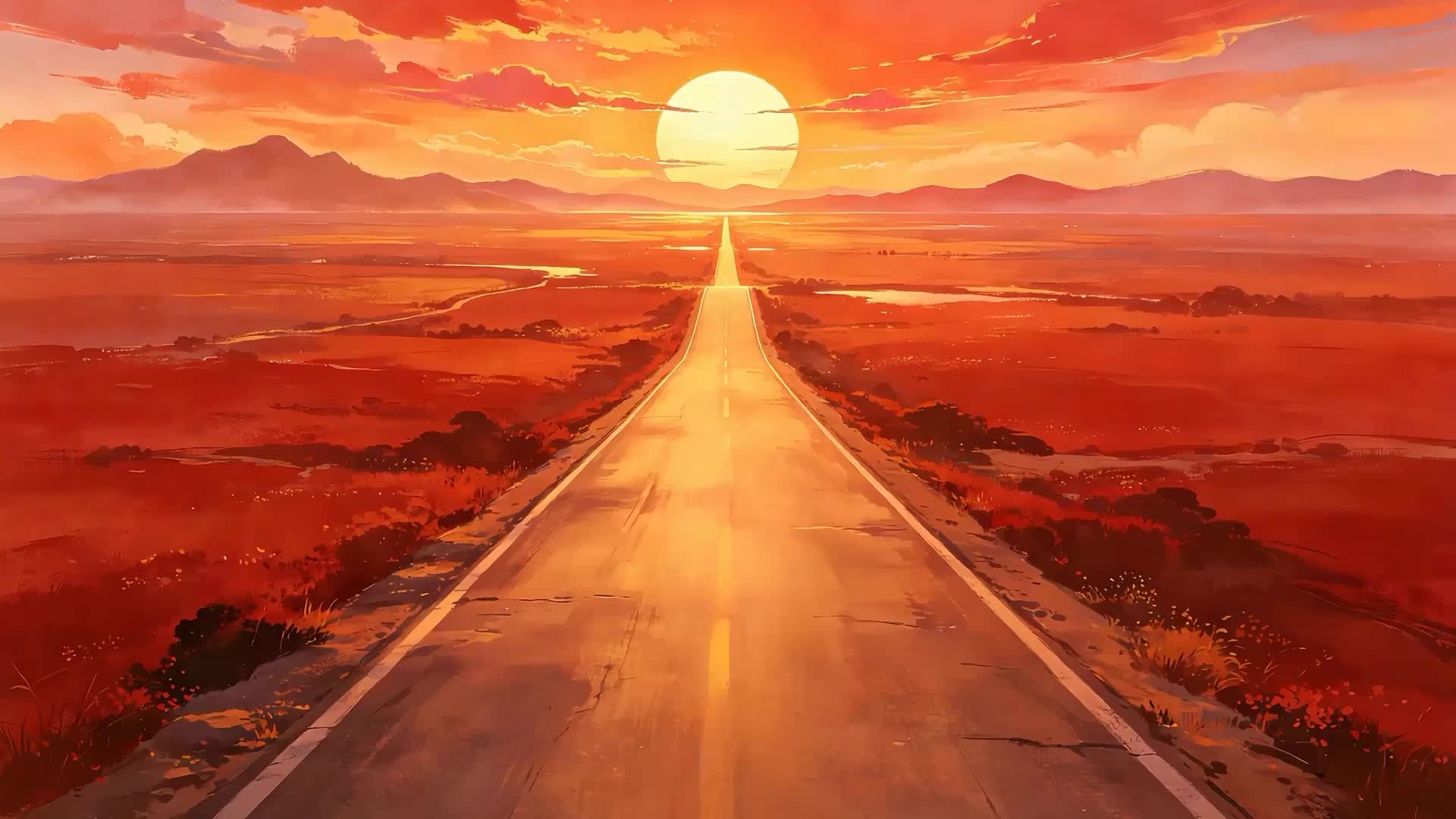 热烈的少年led视频背景-画面有词